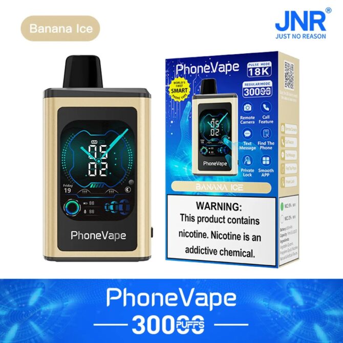 JNR Phone Vape 30000 Puffs online vape shop best smoke store puff 30k