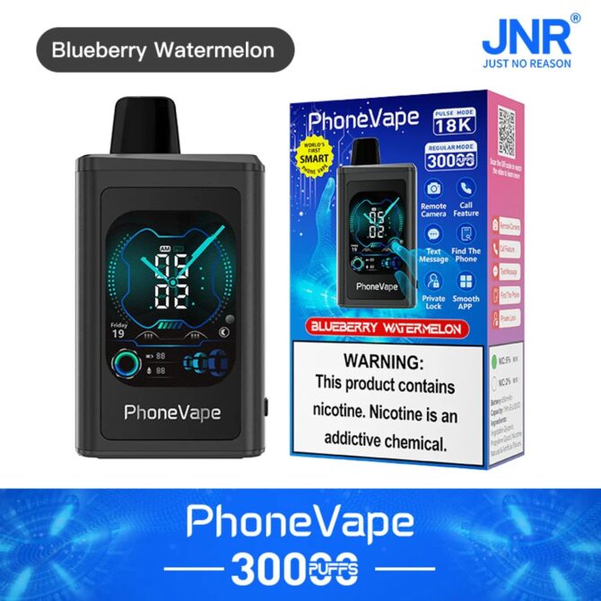 JNR Phone Vape 30000 Puffs online vape shop best smoke store puff 30k