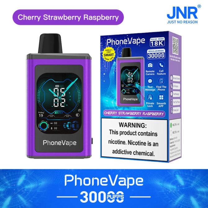 JNR Phone Vape 30000 Puffs online vape shop best smoke store puff 30k