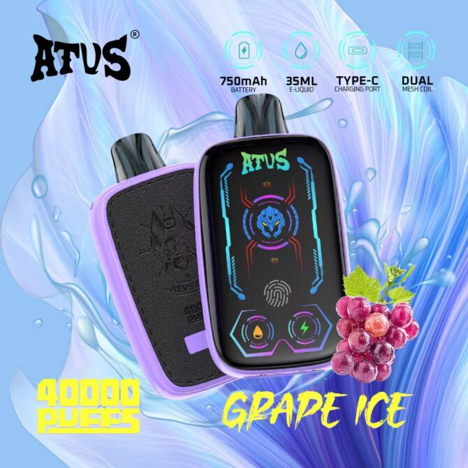 ATVS 40000 Puffs Mesh Coil Disposable Vape Puff 40k New Vape