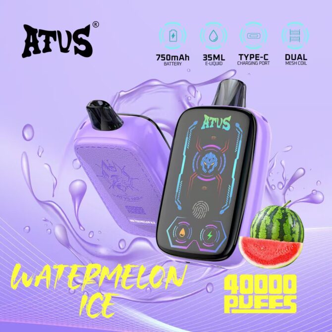 ATVS 40000 Puffs Mesh Coil Disposable Vape Puff 40k New Vape