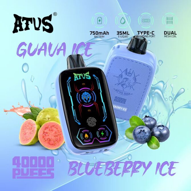 ATVS 40000 Puffs Mesh Coil Disposable Vape Puff 40k New Vape