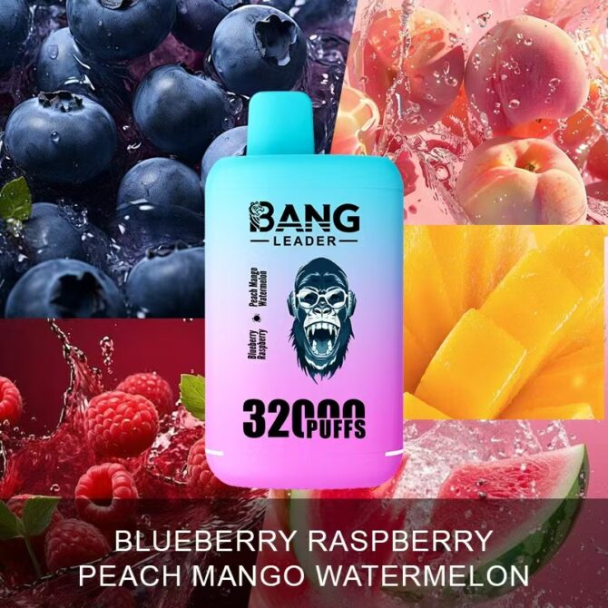 Bang kingdoms 32000 Puffs Vape Dual Pod dual flavors Disposable Electronic Cigarettes Puff 32k