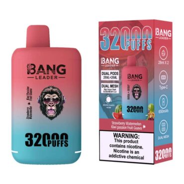 Bang kingdoms 32000 Puffs Vape Dual Pod dual flavors Disposable Electronic Cigarettes Puff 32k