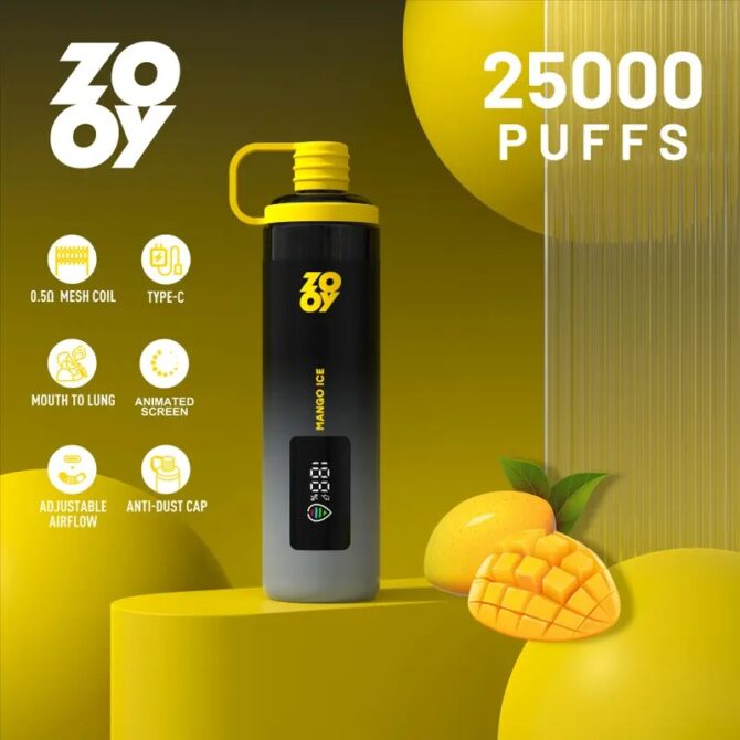 ZOOY SHISHA 25k eu ship vape shop puff 25000 new