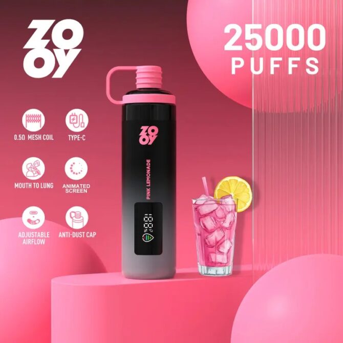 ZOOY VAPE SHISHA 25000 MOQ 10pcs smok shop puff 25k
