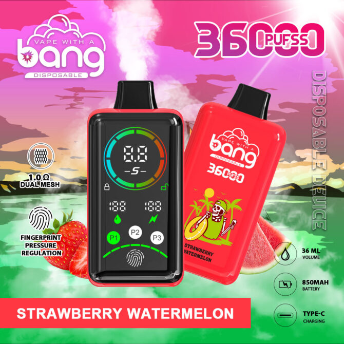 Bang 36000 Smart Screen 24 hours Vape Shop Store Near to me Puff 36k