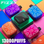 Fizzy Boom 13000 Puffs ship from EU warehouse Disposable Vape | 21ML E-liquid, Mesh Coil, LCD Screen