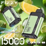 Fizzy Luxury 15000 Puffs in local warehouse Germany Disposable Vape | 22ML E-liquid, Mesh Coil, LCD Screen, Adjustable Air Flow