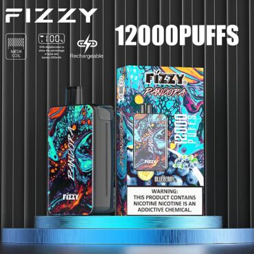 Fizzy Pandora 12000 Puffs germany local ship Disposable Vape | Fluid Art Marble | 20ML E-Liquid, Mesh Coil, 650mAh
