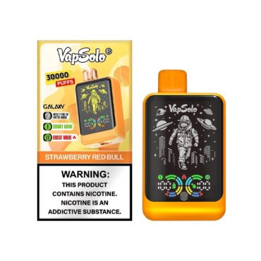 online shop Vapsolo-Galaxy 30000 STRAWBERRY RED BULL