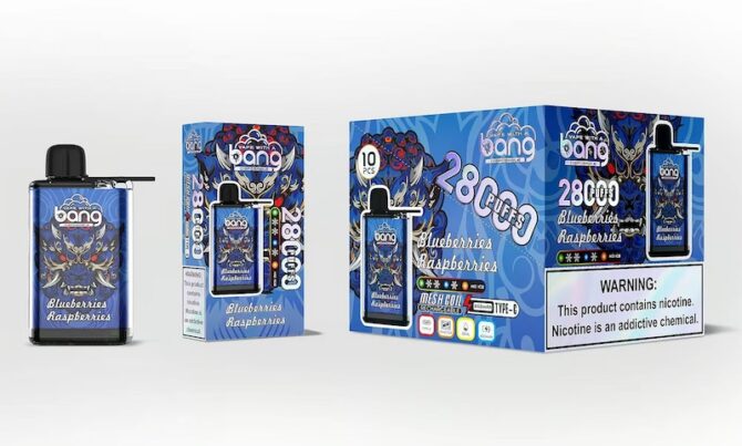 Bang 28K Puffs - Customisable Ice Control Disposable Vape 28000 puff