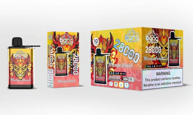 Bang 28K Puffs - Customisable Ice Control Disposable Vape 28000 puff