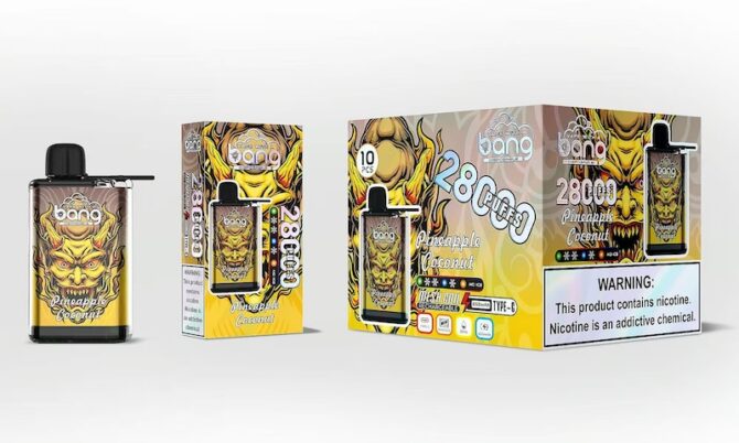 Bang 28K Puffs - Customisable Ice Control Disposable Vape 28000 puff