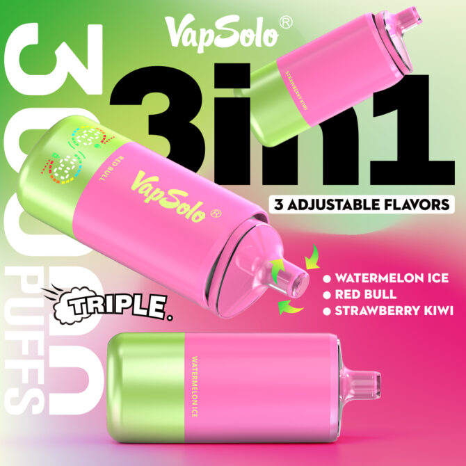 Vapsolo Triple 30k 30000 Puffs Disposable Vape