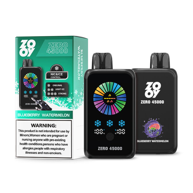 eu warehouse ZOOY ZERO 45000 PUFF Lung aspiration e cigarettes vaper desechable Puffs 45k