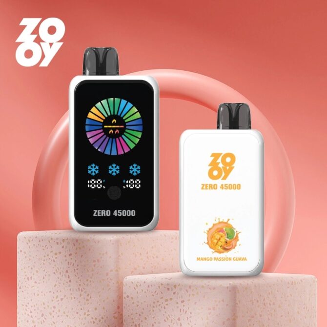 eu warehouse ZOOY ZERO 45000 PUFF Lung aspiration e cigarettes vaper desechable Puffs 45k