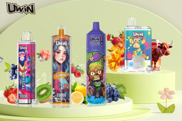 Uwin vape crystal Twins 40000 Puffs