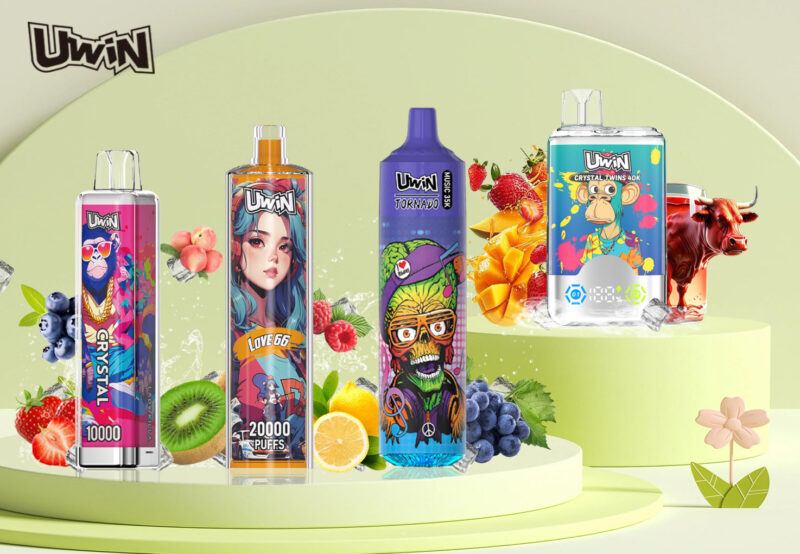 Uwin vape crystal Twins 40000 Puffs