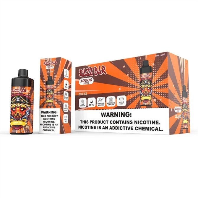 Germany Warehouse Razz Bar 10000 Puffs Disposable Vape