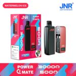 JNR Power Mate 30000 Puffs Smart Screen Disposable Vape & Power Bank – Dual Functionality Redefined puff 30k