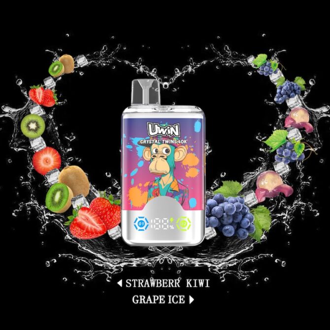 Uwin vape crystal Twins 40000 Puffs vapen nederland duitsland online sigaret smart vape kopen 40k Puff sigaretten