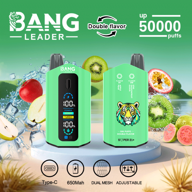 BANG LEADER 50000 Puffs Dual Flavor Vape | Private Mold OEM/ODM