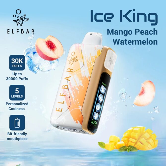 ELFBAR Ice King Disposable Vape 30000 Puff 30k elfbar vape