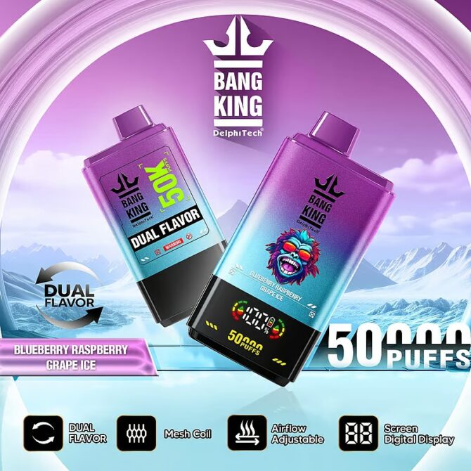 BangKing 50K 50000 Puffs of Dual Flavour minimun 10pcs online vape shop