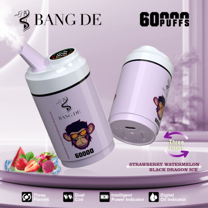 vape shop BANG DE 60000 puff 60k 3 in 1