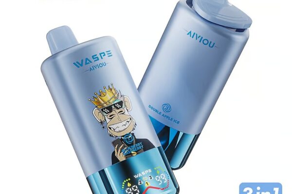 Waspe 60000 60K Puffs Disposable Vape – Triple Flavors,Triple Mesh Coil,Smart LED Display