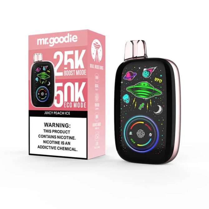 long lasting Mr.Goodie 50000 Puff Disposable Vape Device