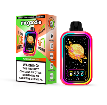 vape Mr. Goodie Abyss Mirror 50K puffs 3 level ice control