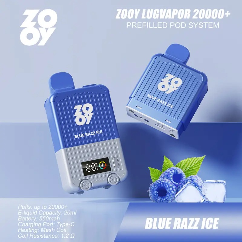 European warehouses Interchangeable ammunition ZOOY VAPE LugVapor 20000+