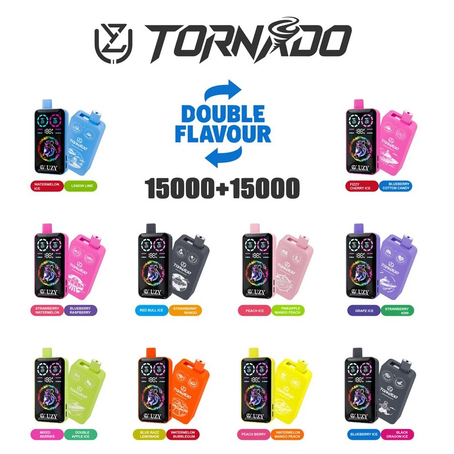 UZY Tornado 30000 30K Puffs Dual Flavors