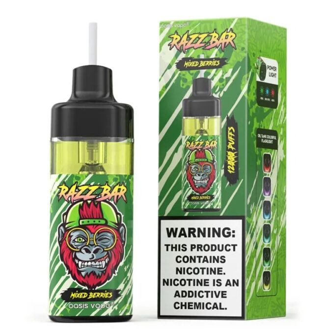 Razz bar 12000 puffs |Razzbar 12K Vape