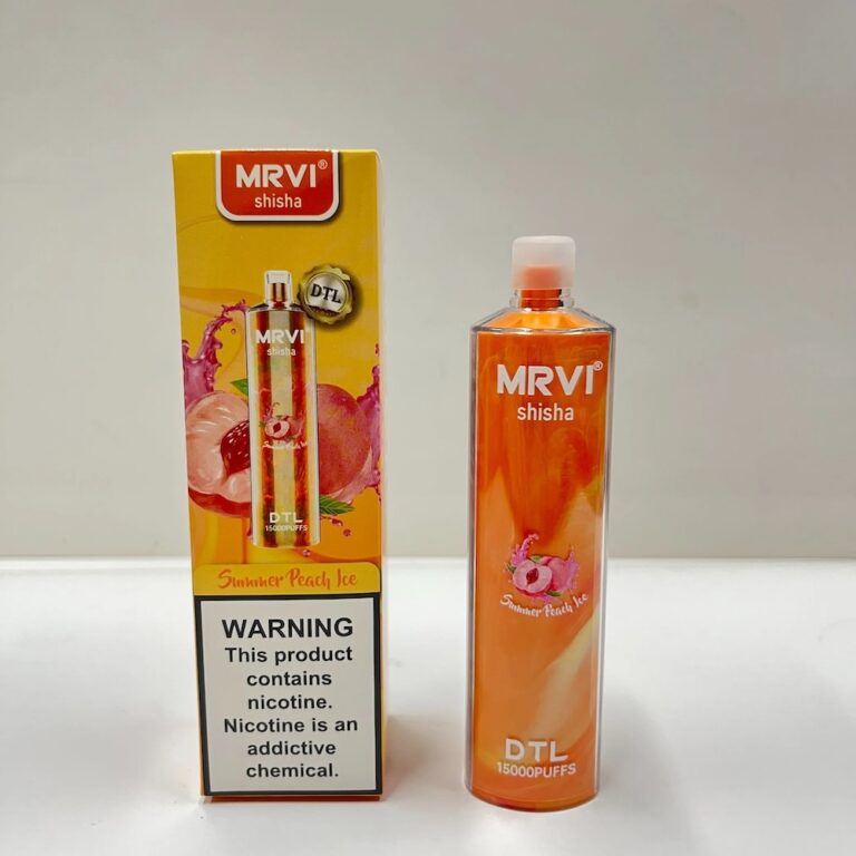 OEM Disposable Vape Pen Mrvi Shisha 15K Wholesale I Vape 15000 Puffs Vaper Bar Rechargeable Disposable Crystal Electronic Cigarette Shisha 1