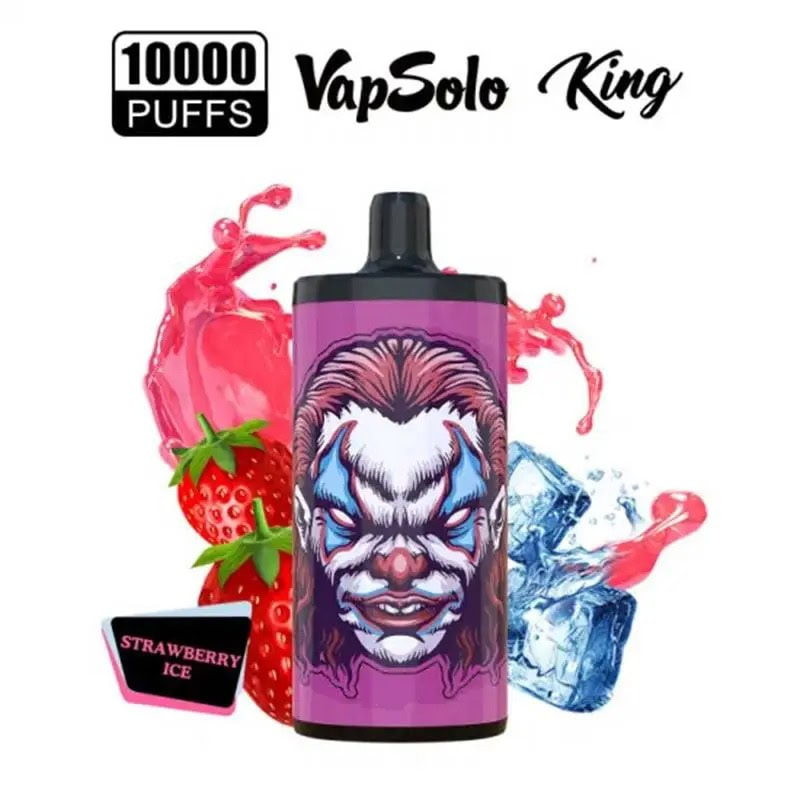 Vapsolo-King-10000-Puffs-Disposable-Vape-Wholesale-Strawberry-Ice.jpeg Vapsolo King 10000 Puffs Disposable Vape Wholesale Strawberry Ice