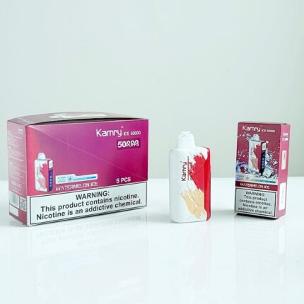 Kamry 50K Puff Rechargeable Vape Kit 50000 puffs Adjustable ICE