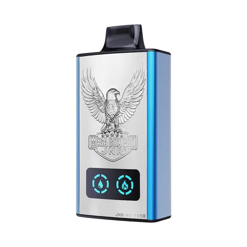 JNR Mega Box Pro 50K Disposable Vape – 50000 Puffs Rechargeable High-Capacity Mesh Coil Device JNR Mega Box Pro 50K Disposable Vape – 50000 Puffs Rechargeable High-Capacity Mesh Coil Device