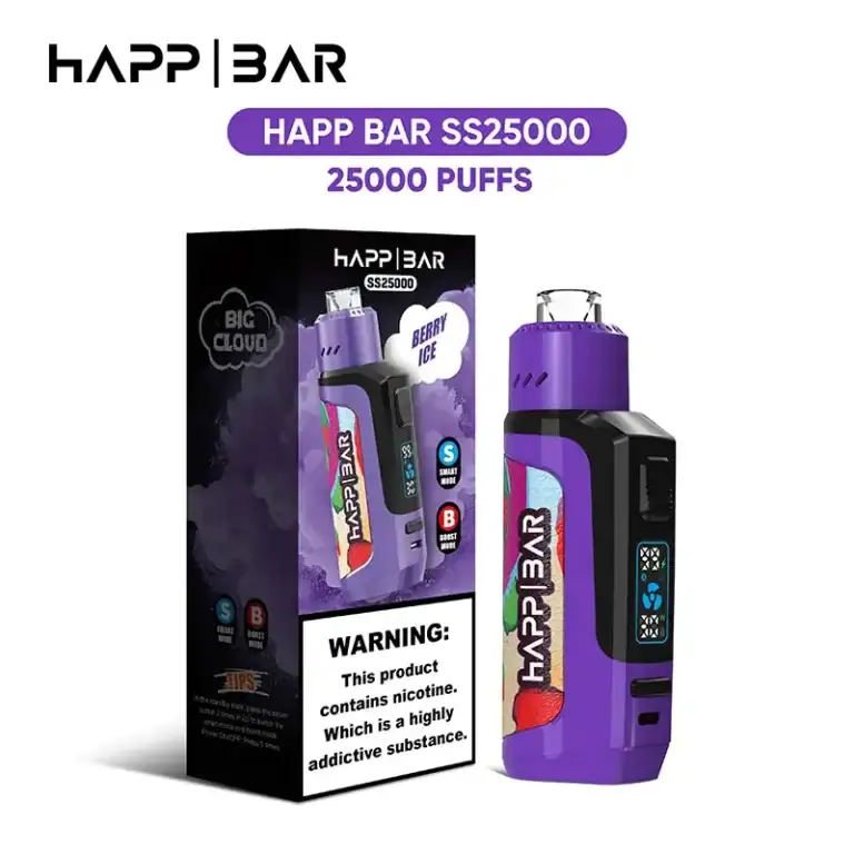 imgi 54 Happ Bar SS25000 Disposable Vape Berry Ice